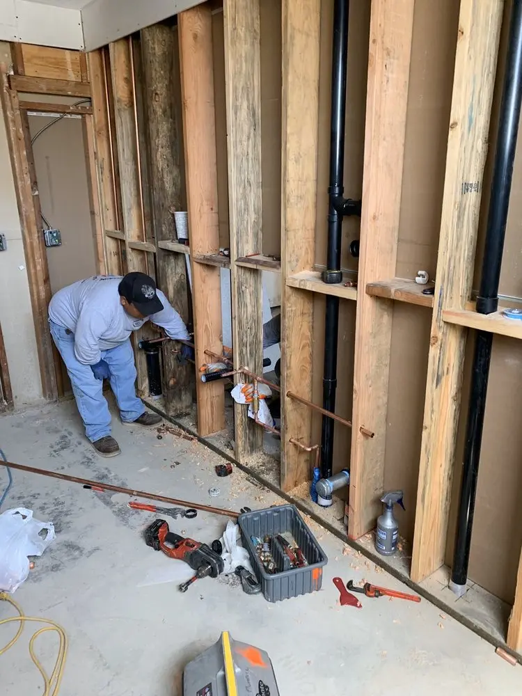Commercial rough-in plumbing for Water Heater Replacement in Crescent Heights